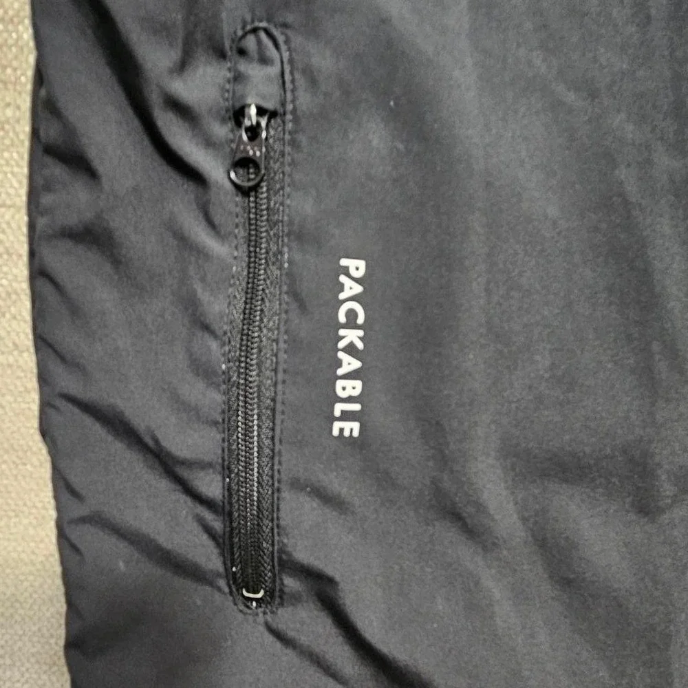 Nike Windrunner‎ Packable Windbreaker Jacket Grey Black CU9301-084 XS Loose *